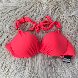 Never worn Victoria’s Secret push-up swim top 34B